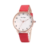 Ficha técnica e caractérísticas do produto JIA Lady simples cervos relógio de quartzo PU Leather Strap Analog Pin Buckle Relógio de pulso Casual watch