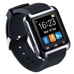 Ficha técnica e caractérísticas do produto U80 Smart Watch com Display Touch Screen para Android - Gadget Shop