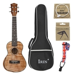 Ficha técnica e caractérísticas do produto LAR UK2380 23inch Concert Ukulele Painel Mahogany Ukelele Guitarra Todos prego cauda sólida elegante com saco de corda Capo Strap