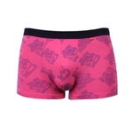 Ficha técnica e caractérísticas do produto Viva Underwear homens Rose Flower Impressão Boxer Shorts Elastic