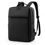 Ficha técnica e caractérísticas do produto Unisex carregamento USB Laptop Backpack Negócios mala a tiracolo ocasional 15.6inch knapsack