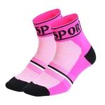 Ficha técnica e caractérísticas do produto Unisex Professional respirável Ciclismo Socks Casual Equipamento de proteção