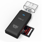 Ficha técnica e caractérísticas do produto Leitor de cartão USB Cartão de Memória SD 3.0 Multi-função leitor de SDHC SDXC MMC