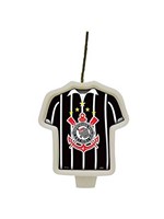 Ficha técnica e caractérísticas do produto Vela Camisa Corinthians Festcolor Preto/Branco