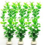 Ficha técnica e caractérísticas do produto HUN Verde 3Pcs Artificial Água Planta dos peixes do aquário Decoração Tanque