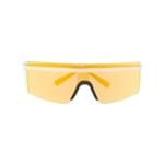 Ficha técnica e caractérísticas do produto Versace Eyewear Logo Band Visor Sunglasses - Dourado