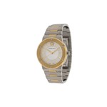 Ficha técnica e caractérísticas do produto Versace Relógio Greca 43mm com Logo - Dourado