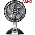 Ficha técnica e caractérísticas do produto Vf30 Ventilador Silence Force Arno Preto/Prata 110V