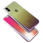 Ficha técnica e caractérísticas do produto HAO Para iPhone XS MAX Luxo Elegante PC Gradiente Transparente Phone Case tampa traseira Mobile phone shell