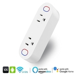 Ficha técnica e caractérísticas do produto Viva Wi-fi Mini Outlets Inteligente Sockets 16a Interruptor De Sincronismo Com A Energy Monitoring American Standard