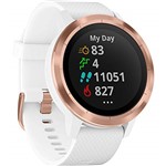 Ficha técnica e caractérísticas do produto Vívoactive® 3 - Dourado Rose/branco - Smartwatch Gps Premium Bem Estar