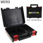 Ficha técnica e caractérísticas do produto VOTO 12V 16.8V 21V Ferramenta Universal Storage Case Caixa com Comprimento 320 milímetros para Lithium broca chave de fenda elétrica (VT7003)