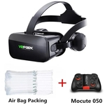 Ficha técnica e caractérísticas do produto VRPARK J20 3D VR oculos de realidade virtual oculos 3 D oculos Headset Capacete Para iPhone Jogos Android Smartphone com controladores Hoaya