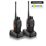 Ficha técnica e caractérísticas do produto Walkie Talkie Radio Comunicador Par 8Km 16 Canais Ekins