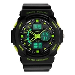 Ficha técnica e caractérísticas do produto Waterproof Digital LCD Alarm Date Mens Military Sport Wrist LED Watch B