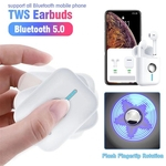 Ficha técnica e caractérísticas do produto LAR Wireless fone de ouvido Bluetooth 5.0 Touch Control TWS flash dedo rotação Sports Headset Earbuds portáteis para Smartphone