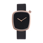 Ficha técnica e caractérísticas do produto Women Watch Fahion Multifuntional Irregular Forma impermeável relógios Quartz Black Watch