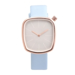 Ficha técnica e caractérísticas do produto Women Watch Fahion Multifuntional Irregular Forma Impermeável Relógios relógio de quartzo azul