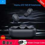 Ficha técnica e caractérísticas do produto Xiaomi Haylou GT2 TWS BT Fones de ouvido BT5.0 Fones de ouvido sem fio Mini fones de ouvido portáteis DSP Redução de ruído HD Chamada estéreo Esportes Headset