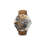 Ficha técnica e caractérísticas do produto Yunik Relógio Redondo Klimt 44mm - BROWN/WHITE