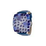Yunik Relógio Tonneau Quadrado - Azul