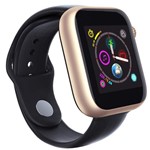 Ficha técnica e caractérísticas do produto Z6 Smartwatch para Iphone Relógio Inteligente Bluetooth 3.0 Relógios com Câmera Suporta Sim Cartão - Dourado - Z Smart