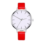 Ficha técnica e caractérísticas do produto ZA33-YC Casual Moda Feminina rel¨®gio de quartzo Couro Strap Mulheres Quartz Assista