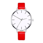 Ficha técnica e caractérísticas do produto ZA34-YC Casual Moda Feminina rel¨®gio de quartzo Couro Strap Mulheres Quartz Assista