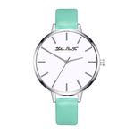 Ficha técnica e caractérísticas do produto ZA35-YC Casual Moda Feminina rel¨®gio de quartzo Couro Strap Mulheres Quartz Assista