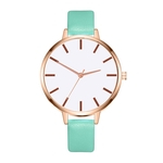 Ficha técnica e caractérísticas do produto ZA28-MC Casual Moda Feminina relógio de quartzo Couro Strap Mulheres Quartz Assista