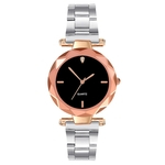 Ficha técnica e caractérísticas do produto ZA39 Casual Moda Feminina rel¨®gio de quartzo Steel Band Wild Women Quartz Assista