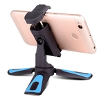 Ficha técnica e caractérísticas do produto Área de trabalho Tripé Mobile Phone stand portátil Titular flexível universal telefone Tripé suporte preguiçoso