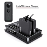 Ficha técnica e caractérísticas do produto Carregador 3in1 Micro USB Battery para Insta360 ONE X Panoramic Camera 60mins carregamento rápido para powerbank bateria recarregável Brinquedo de controle remoto