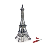 Ficha técnica e caractérísticas do produto SUM Zhibo sw-019 Aço Inoxidável DIY Torre Eiffel 791PCS Looy Edifício Puzzles Toy