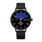 Ficha técnica e caractérísticas do produto ZL106-HO Moda Feminina relógio de quartzo Couro Strap clássico Mulheres Quartz Assista