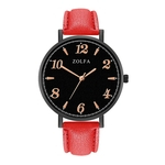 Ficha técnica e caractérísticas do produto ZL117-HA Moda Feminina rel¨®gio de quartzo Couro Strap cl¨¢ssico Mulheres Quartz Assista