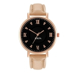 Ficha técnica e caractérísticas do produto ZL89-MA Moda Feminina rel¨®gio de quartzo Couro Strap cl¨¢ssico Mulheres Quartz Assista