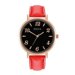 Ficha técnica e caractérísticas do produto ZL93-MA Moda Feminina rel¨®gio de quartzo Couro Strap cl¨¢ssico Mulheres Quartz Assista